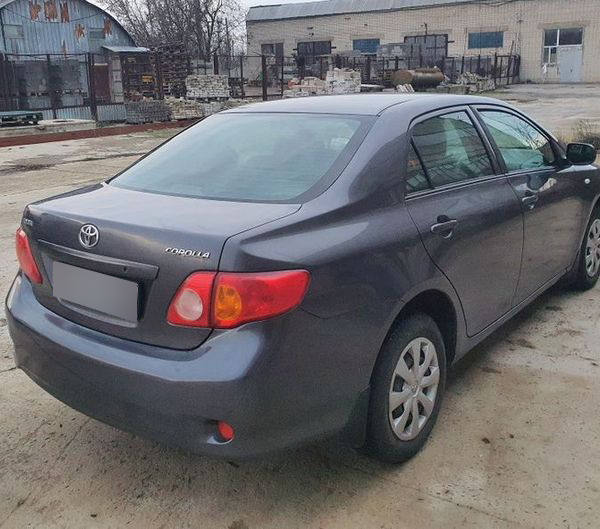 toyota corolla 2009