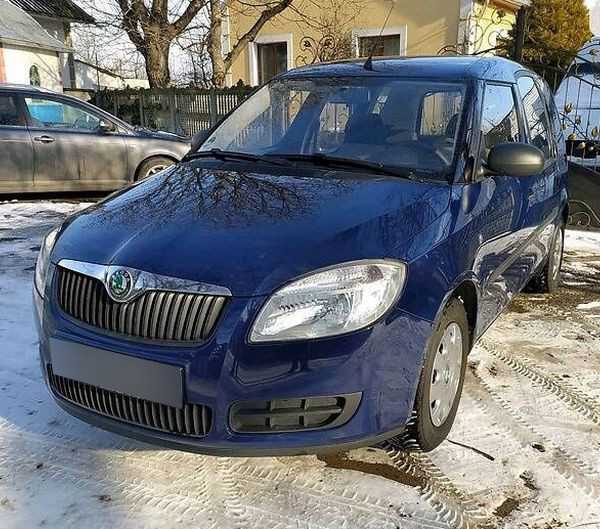 skoda roomster 2009